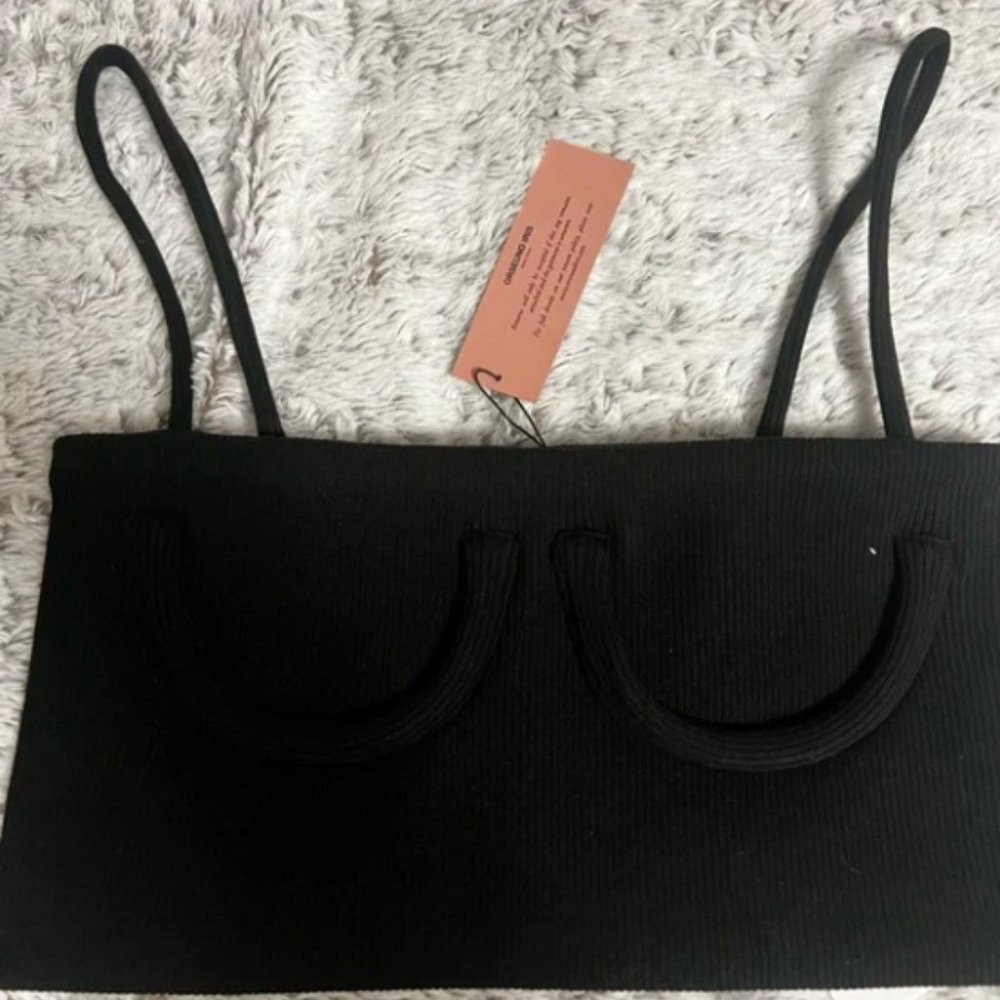 Orseund Iris Tube Tank Black Size M - NWT